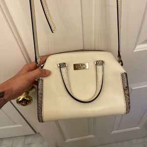 White Kate Spade Bag